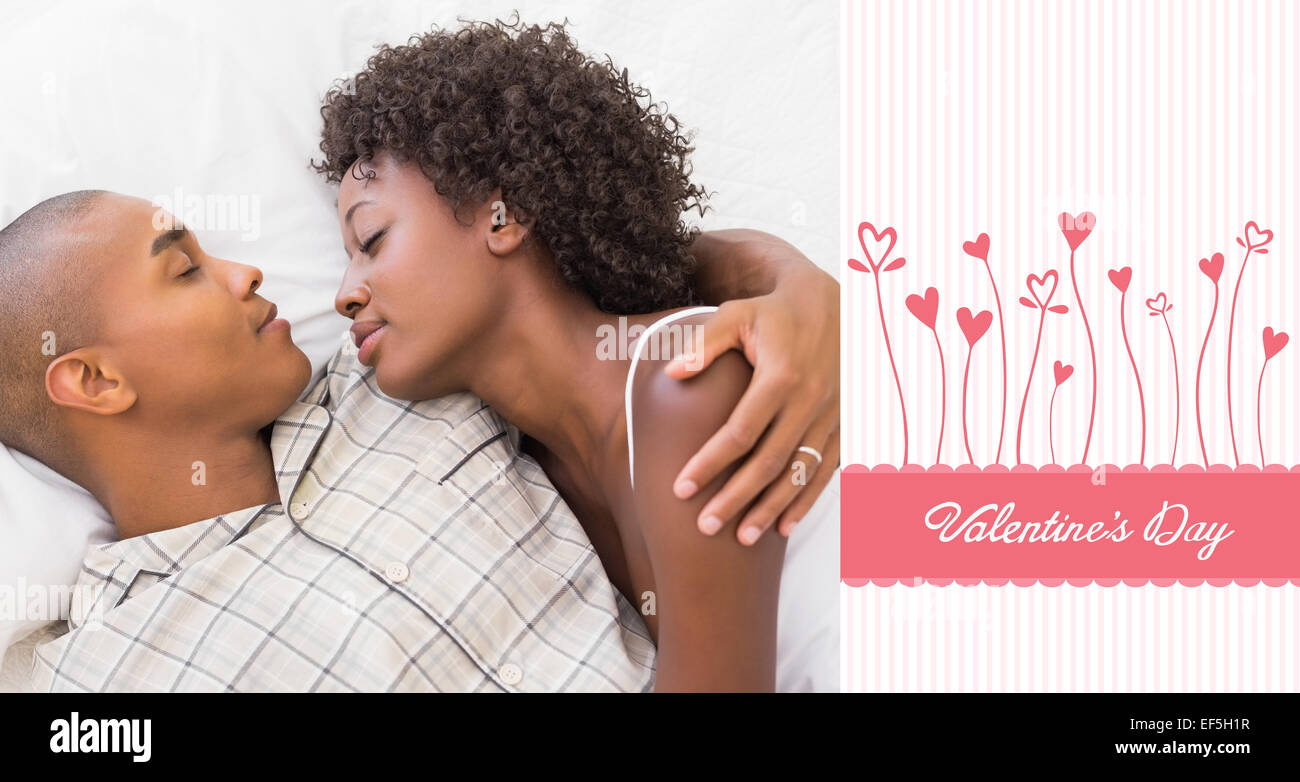 African couple sleeping in bed hi-res stock photography and images - Alamy