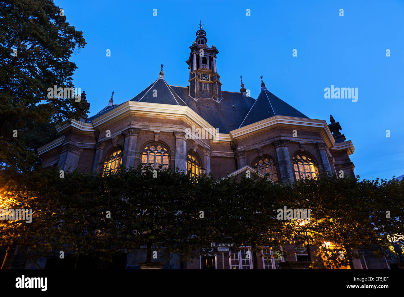 The New Church - Nieuwe Kerk Stock Photo