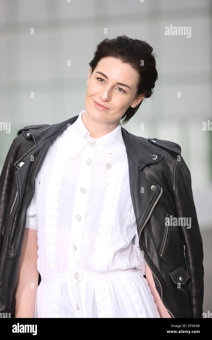 Paris, France. 27th Jan, 2015. British-Irish model Erin O'Connor attends the presentation of Chanel spring/summer 2015 collection during the Paris Haute Couture fashion week, in Paris, France, 27 January 2015. Paris Haute Couture fashion shows run until 29 January 2015. Credit:  dpa picture alliance/Alamy Live News Stock Photo