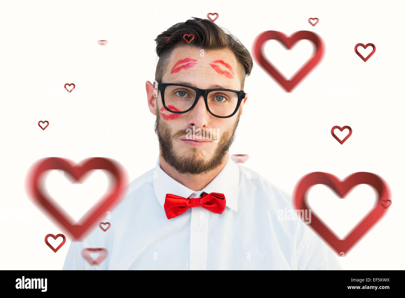 Man tie lipstick hi-res stock photography and images - Alamy
