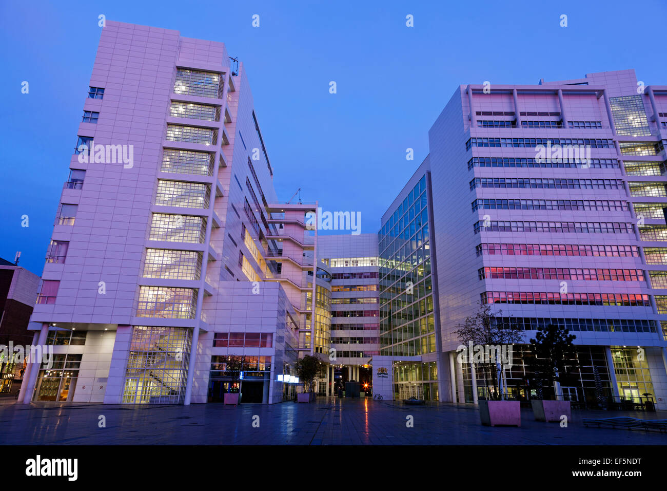 Hague modern City Hall Stock Photo