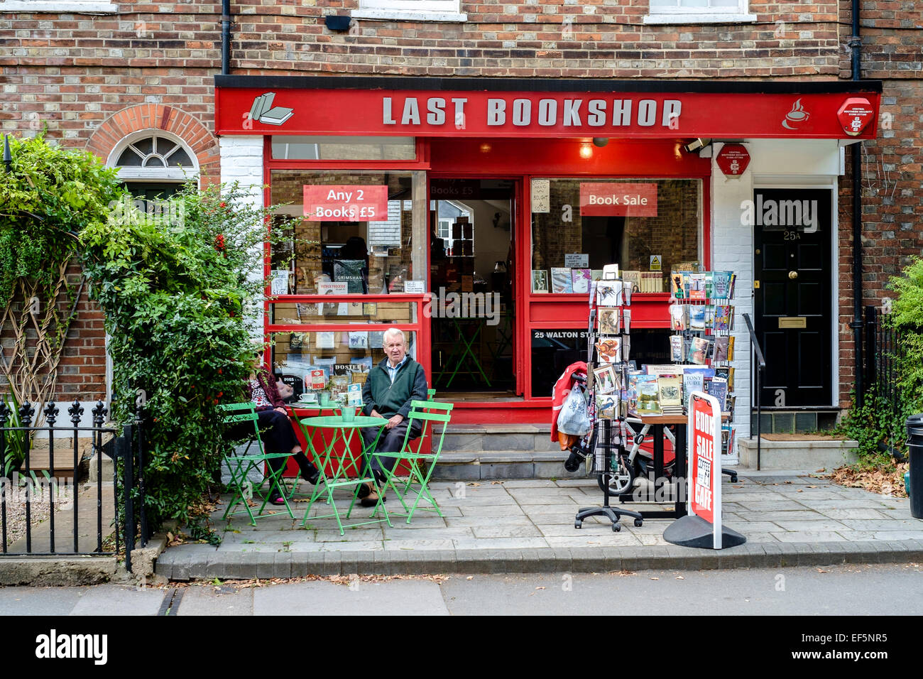 Book shop, Oxford, England Stock Photo