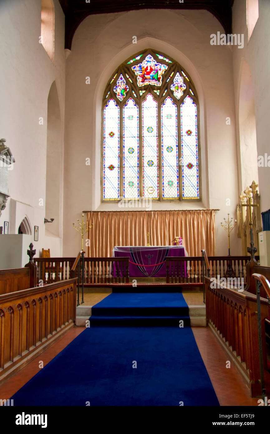 Saint Mary Magdalene Church, Bildeston, Suffolk, England Stock Photo ...