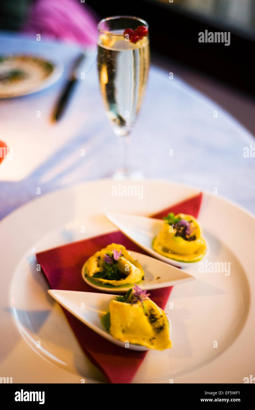 Starter tastes in a restaurant, Spain Stock Photo Alamy