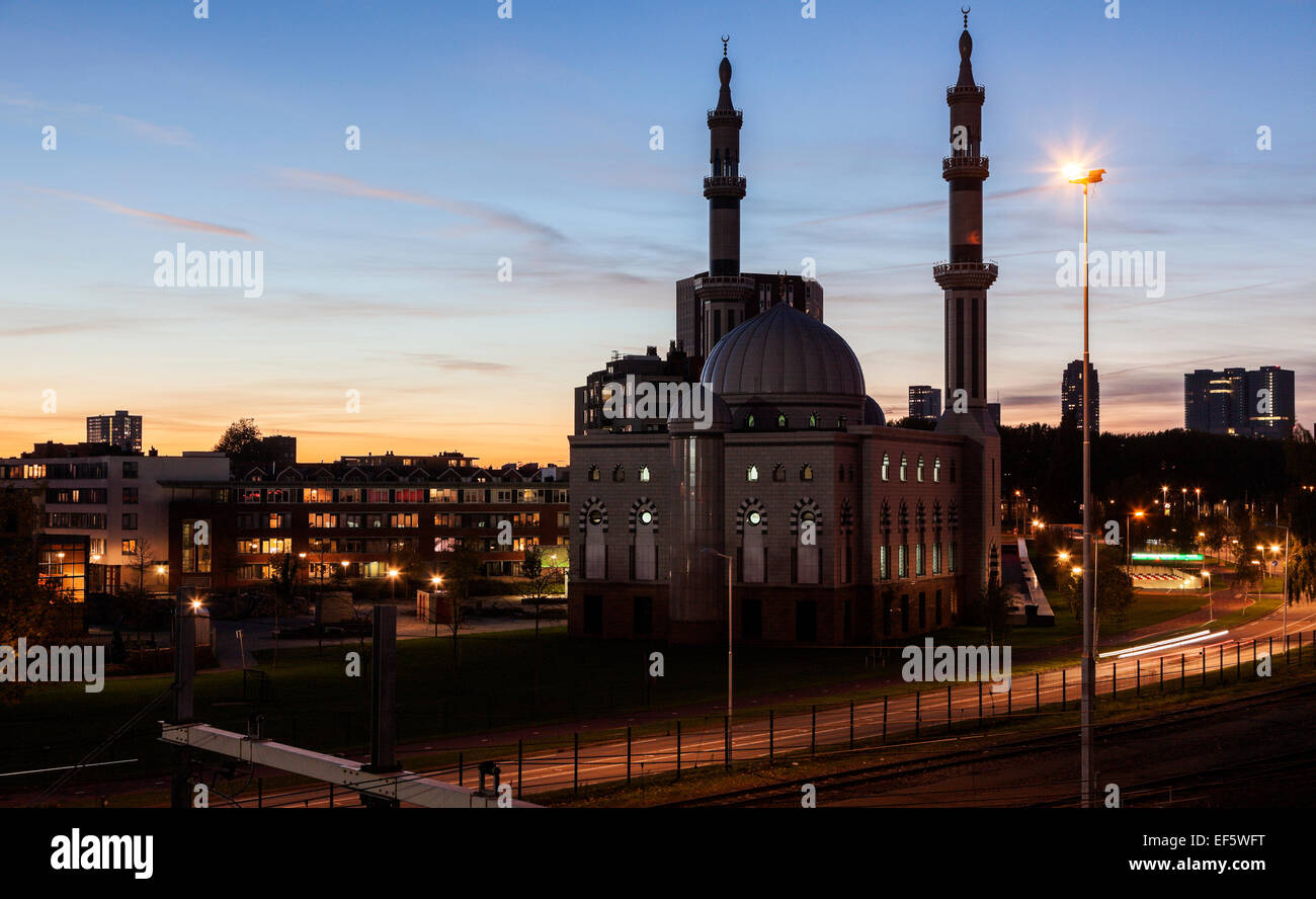 Essalam Mosque. Rotterdam, South Holland, Netherlands Stock Photo