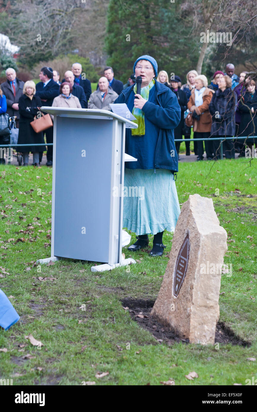 Special candle lighting ceremony for Holocaust Memorial Day to mark the ...
