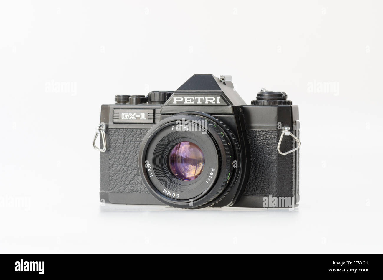 Black Petri GX-1 35mm film slr camera Stock Photo