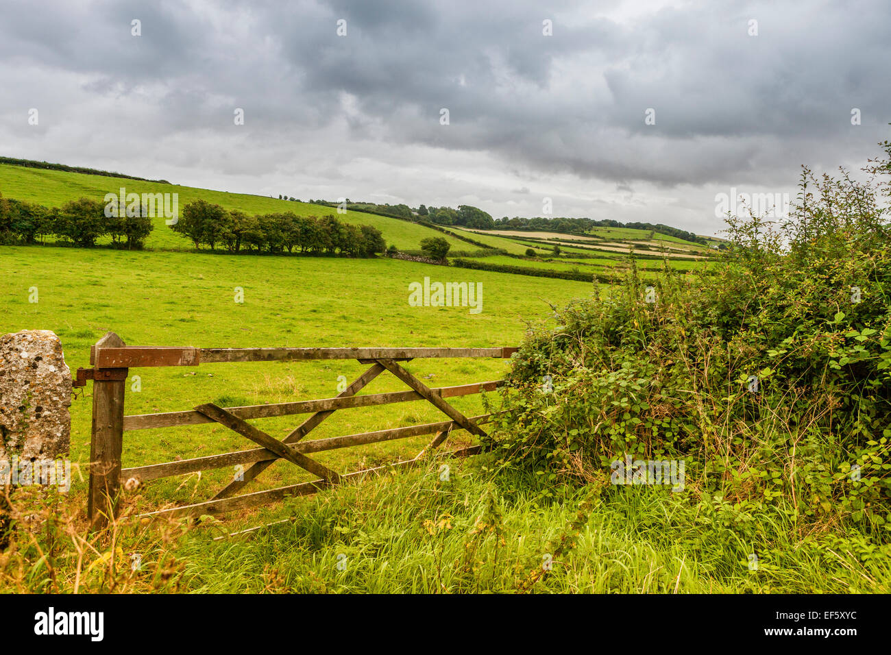 Farm Gate, Cartmel, Cumbria, UK Stock Photo Alamy