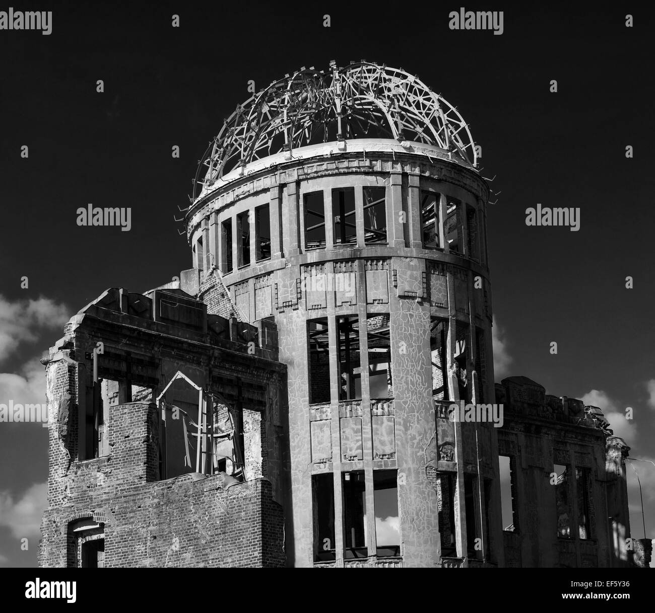 Atomic Bomb Dome in Hiroshima, Japan Stock Photo