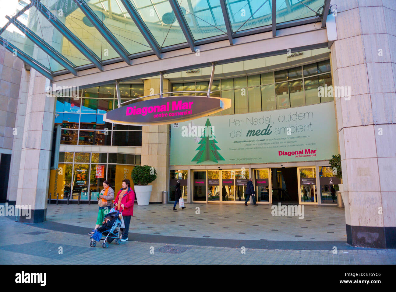 Centro Comercial Diagonal Mar, Sant Marti district, Barcelona, Spain Stock  Photo - Alamy