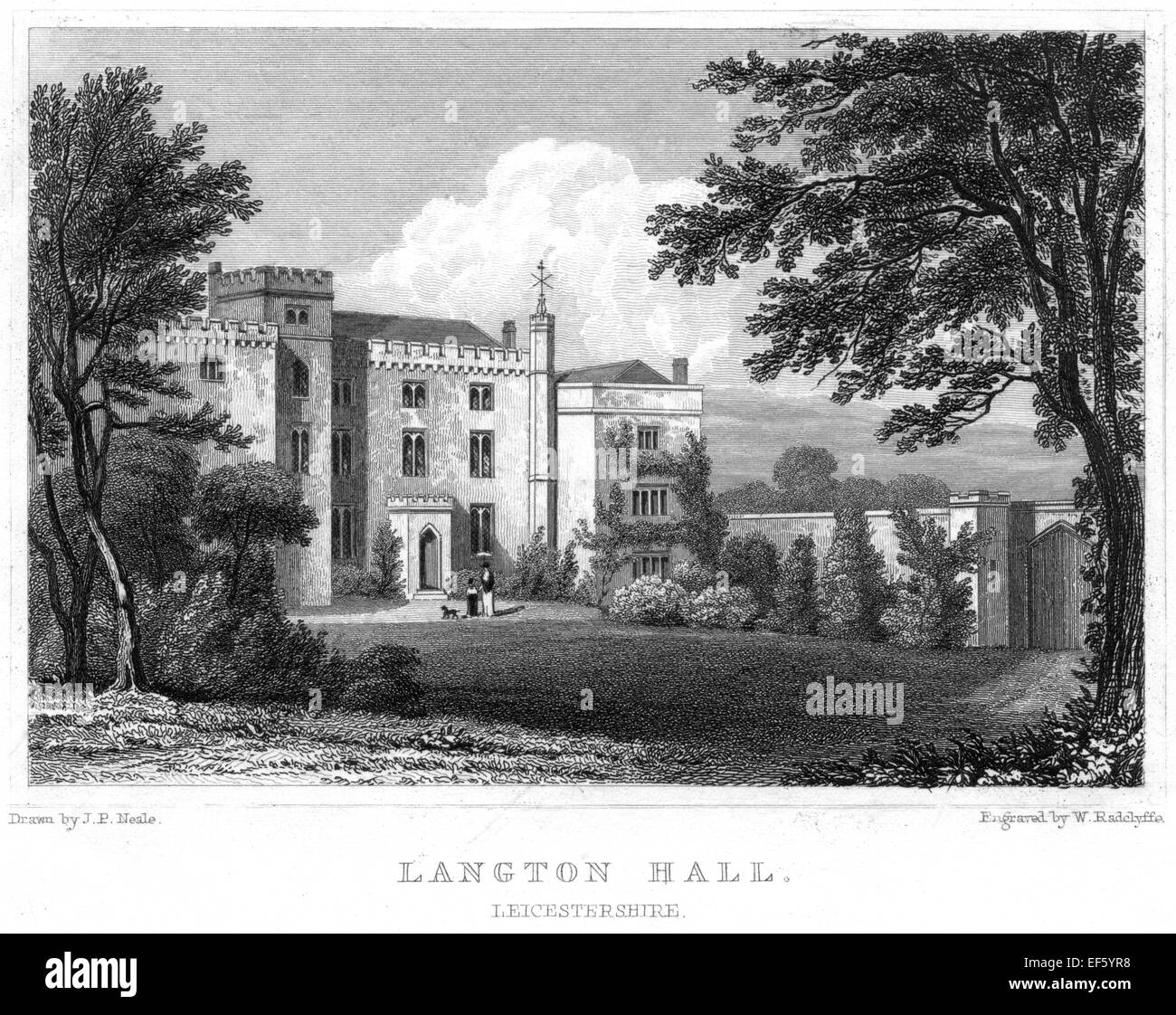 Langton house Black and White Stock Photos & Images Alamy