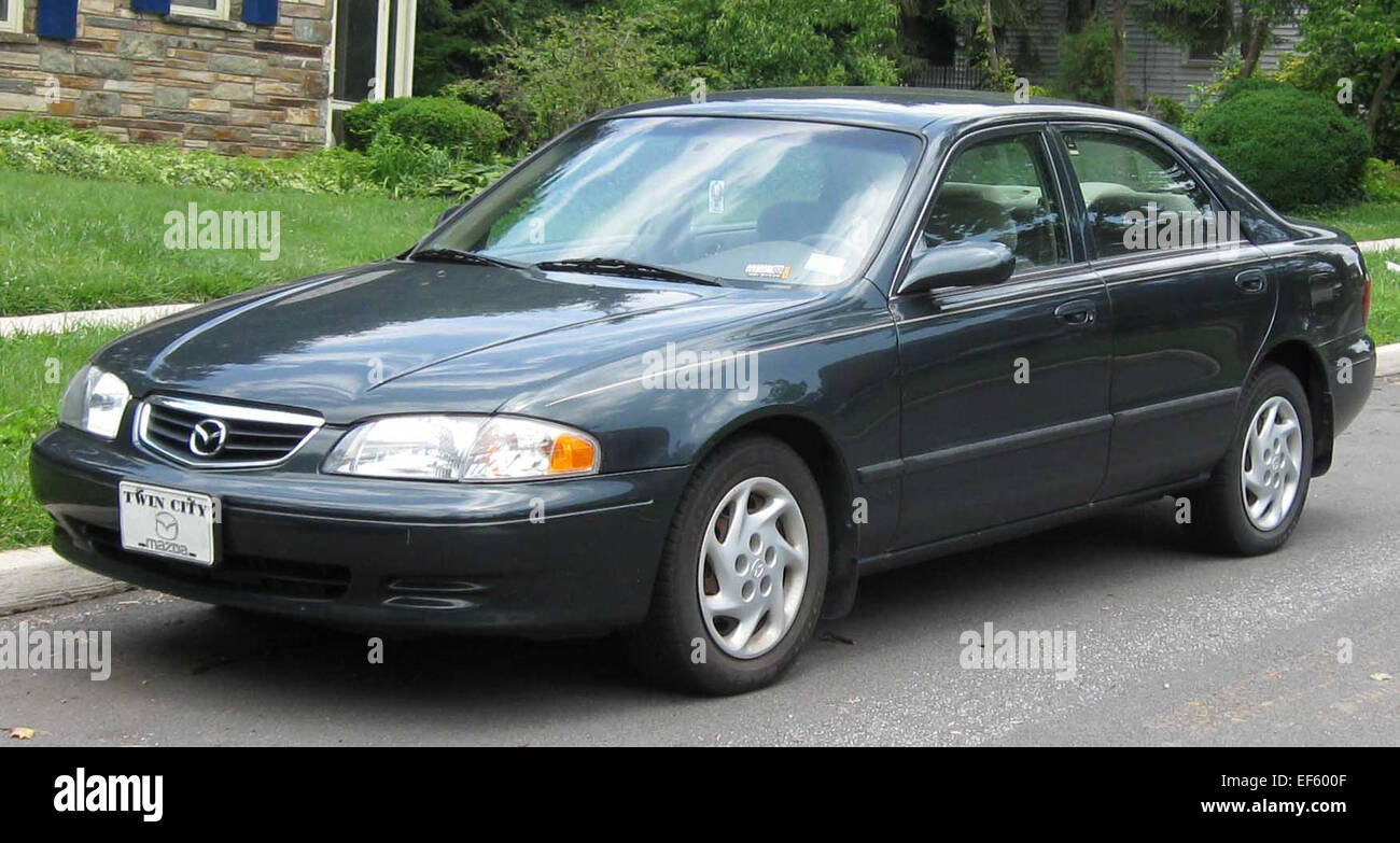 The 2000-2002 Mazda 626 is a mid-size sedan known for its