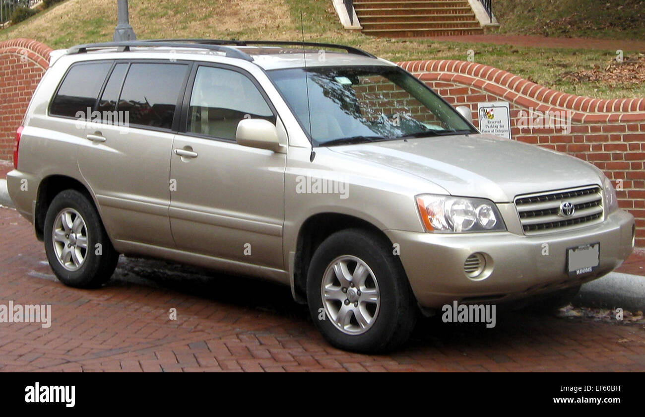 The 2001-2003 Toyota Highlander is a compact SUV offering a reliable ...