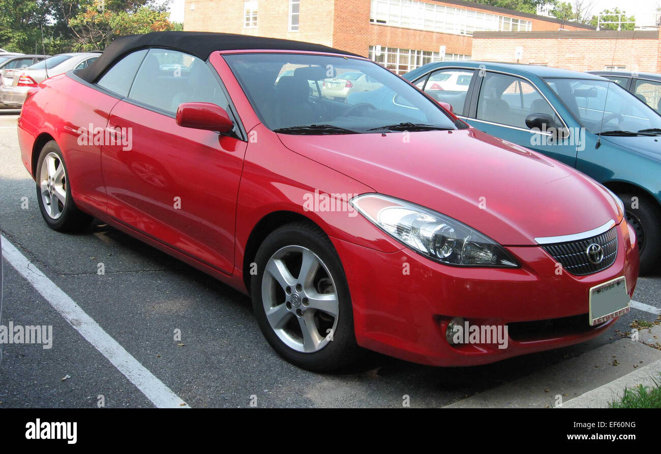 The 2003-2006 Toyota Solara Convertible is a stylish two-door ...