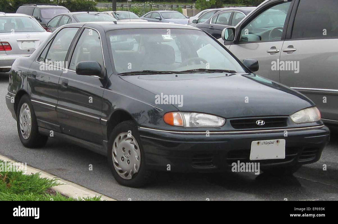 The firstgeneration Hyundai Elantra, introduced in the early 1990s