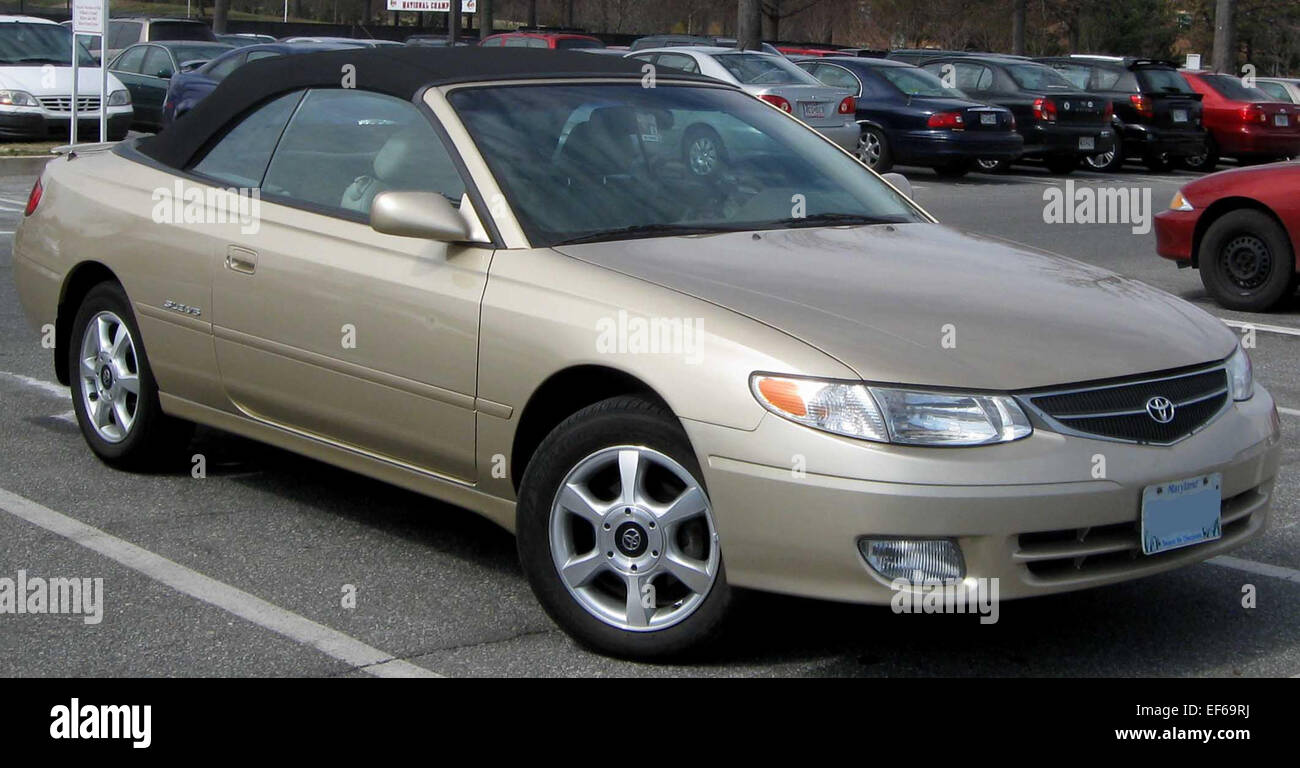 The 2000-2001 Toyota Solara is a midsize sedan offering a comfortable ...