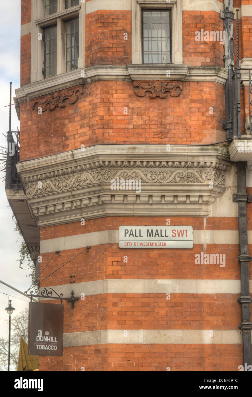 pall mall London Stock Photo