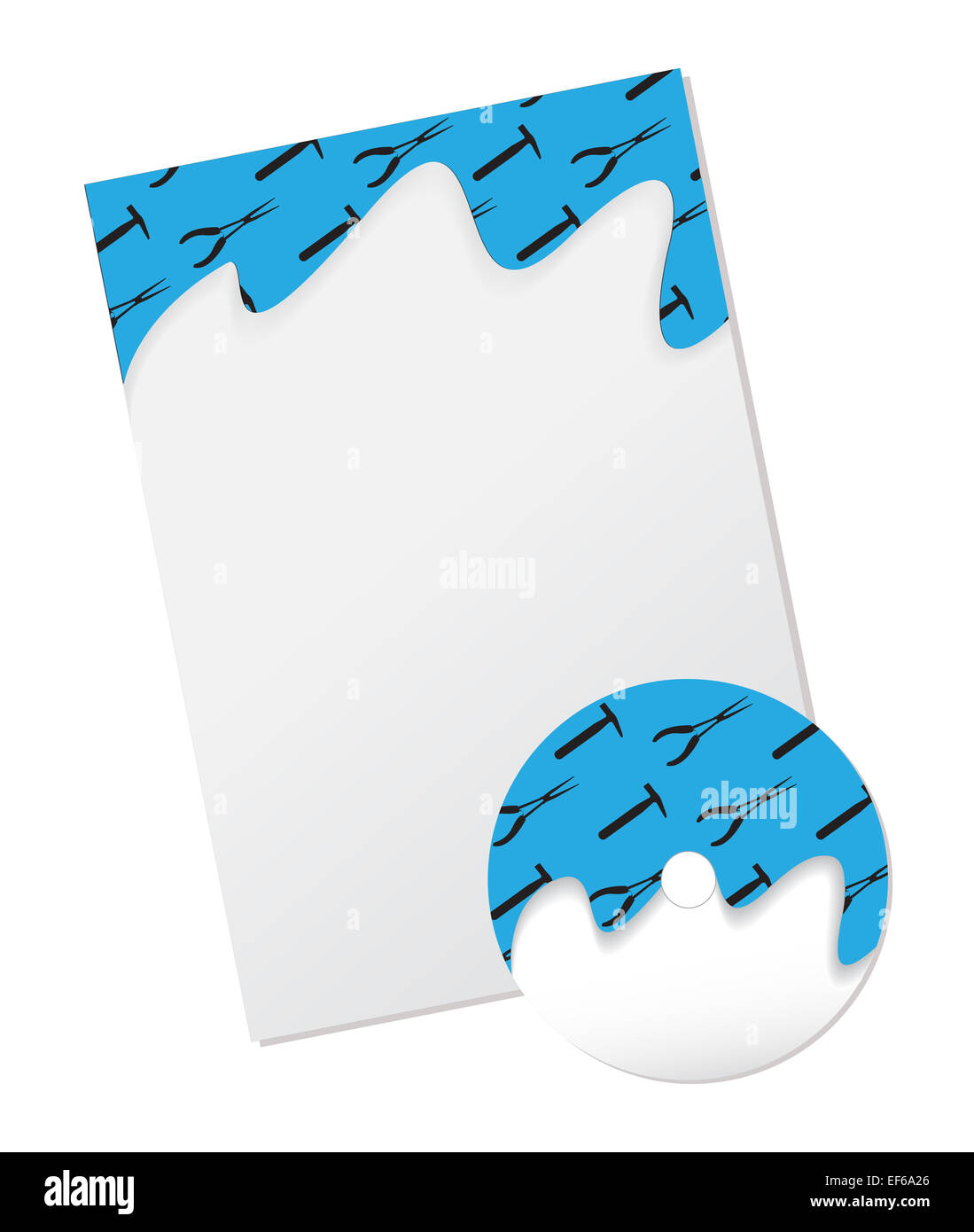 corporate identity template design Stock Photo - Alamy