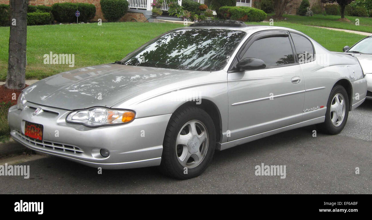 The 2000-2005 Chevrolet Monte Carlo is a mid-size coupe that combines ...