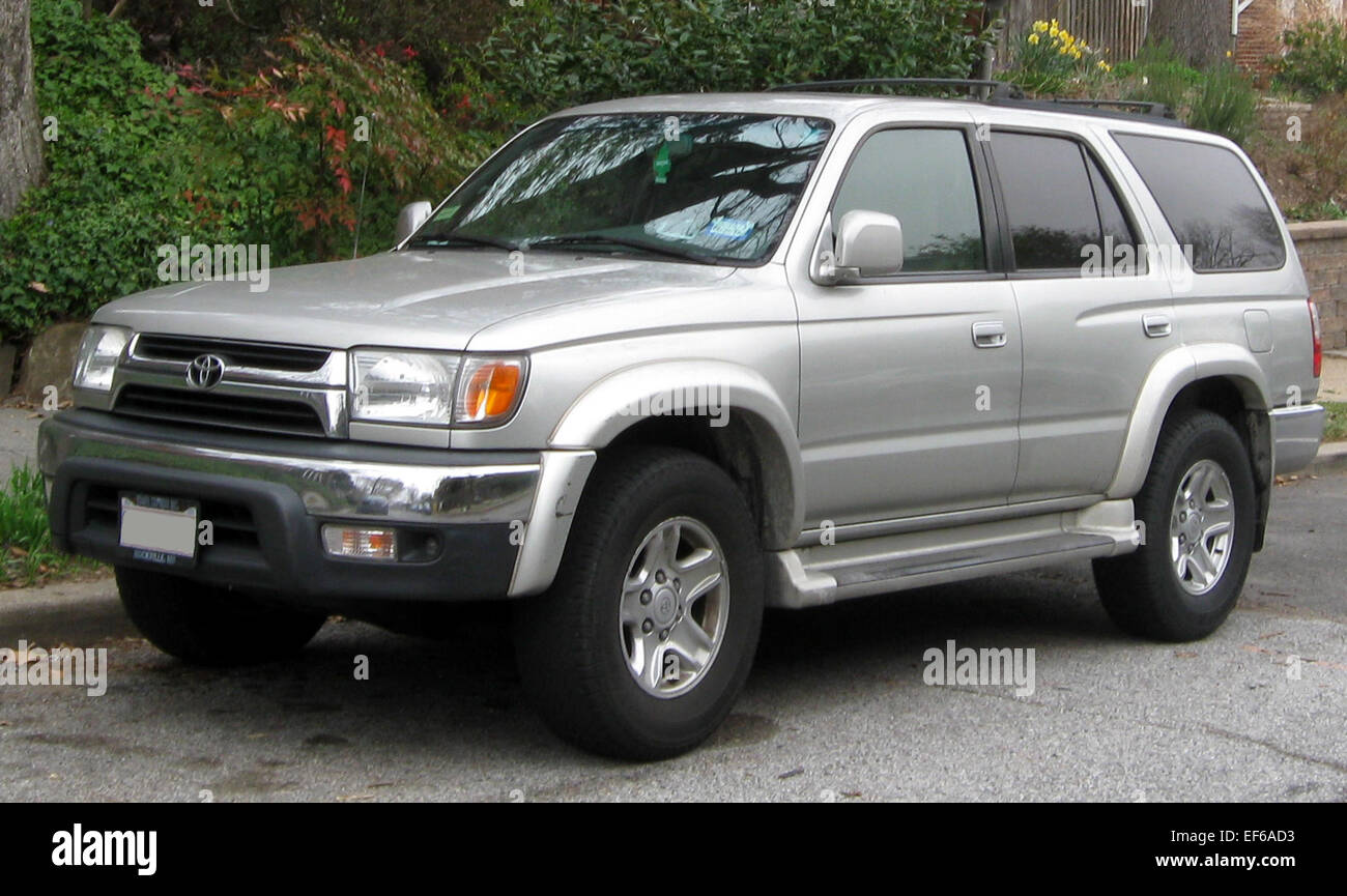 The 2001-2002 Toyota 4Runner is a mid-size SUV known for its strong off ...