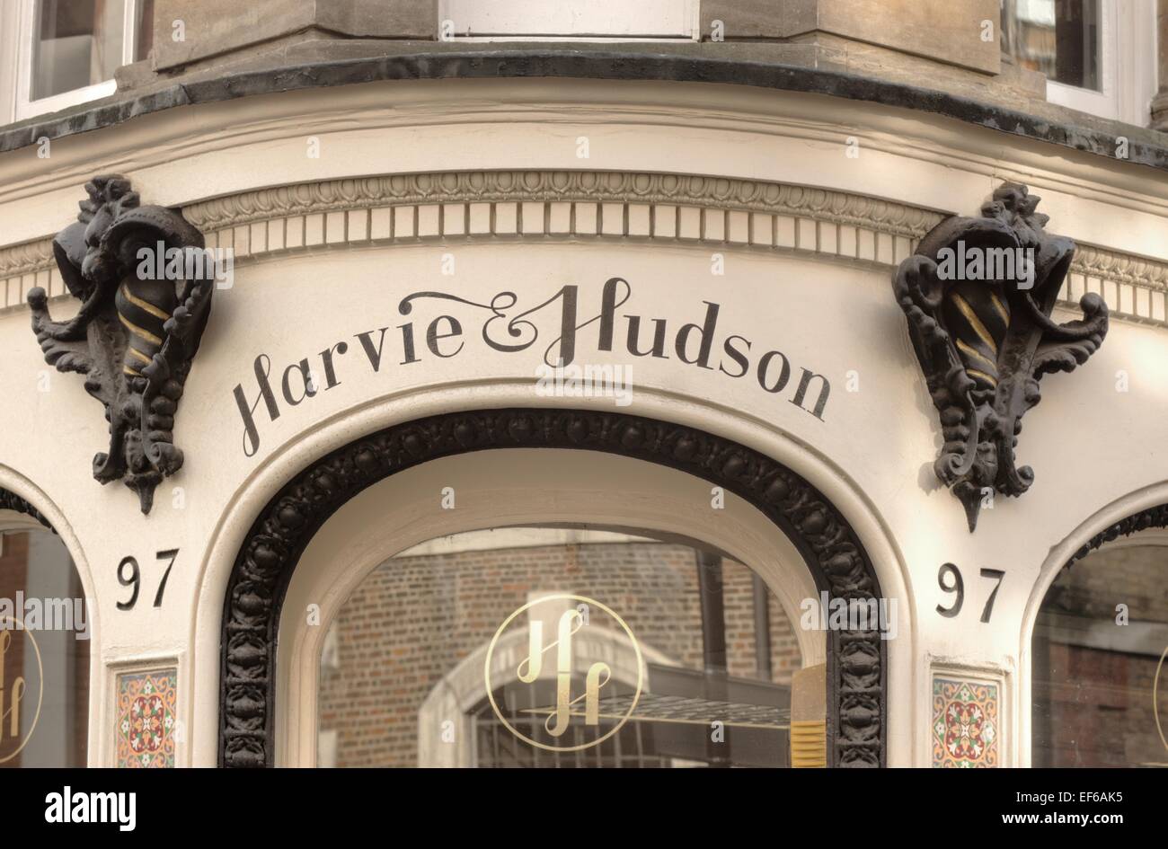 harvie and Hudson   Jermyn Street London Stock Photo