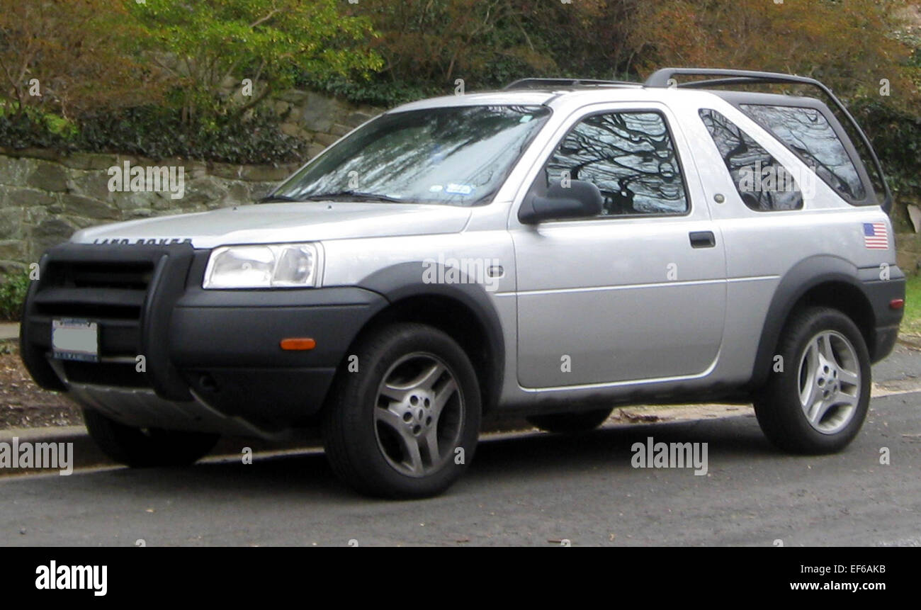 2002 2003 Land Rover Freelander two door 01 01 2012 front Stock Photo -  Alamy