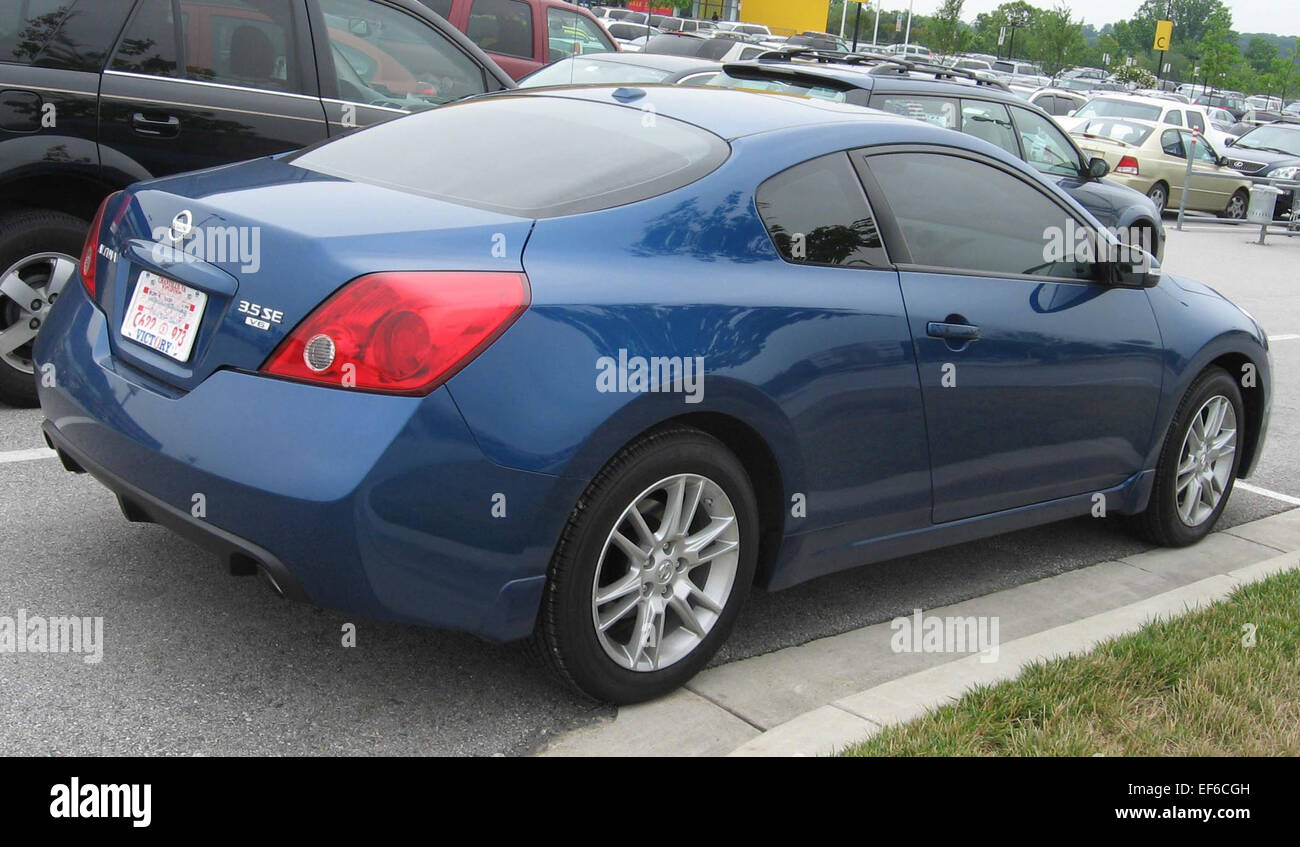 2008 nissan altima coupe rear bumper