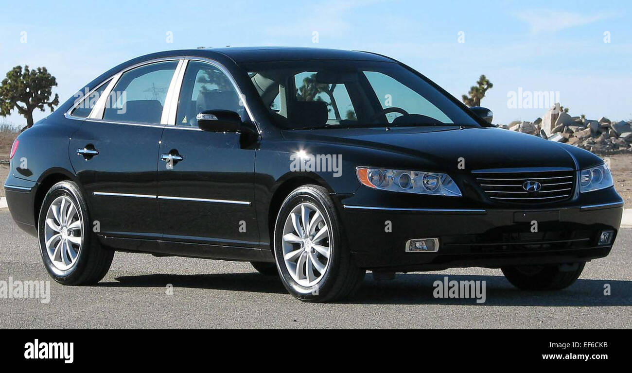 2008 Hyundai Azera NHTSA Stock Photo Alamy