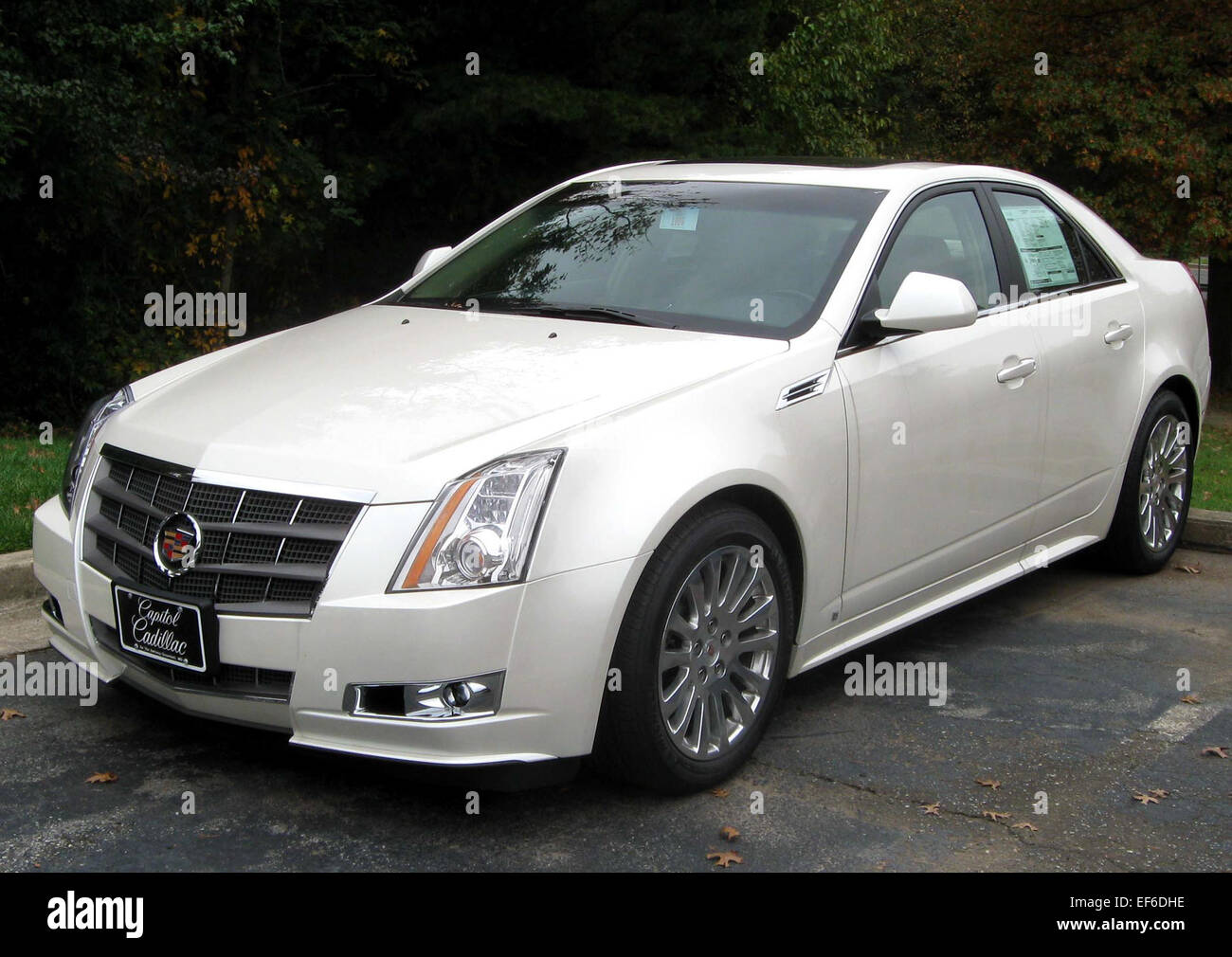 2010 Cadillac CTS sedan    10 30 2009 Stock Photo