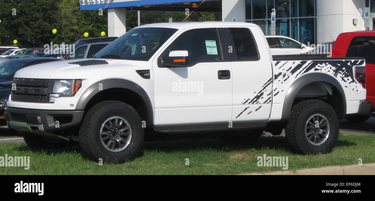 2010 Ford F 150 Raptor    08 26 2010 Stock Photo