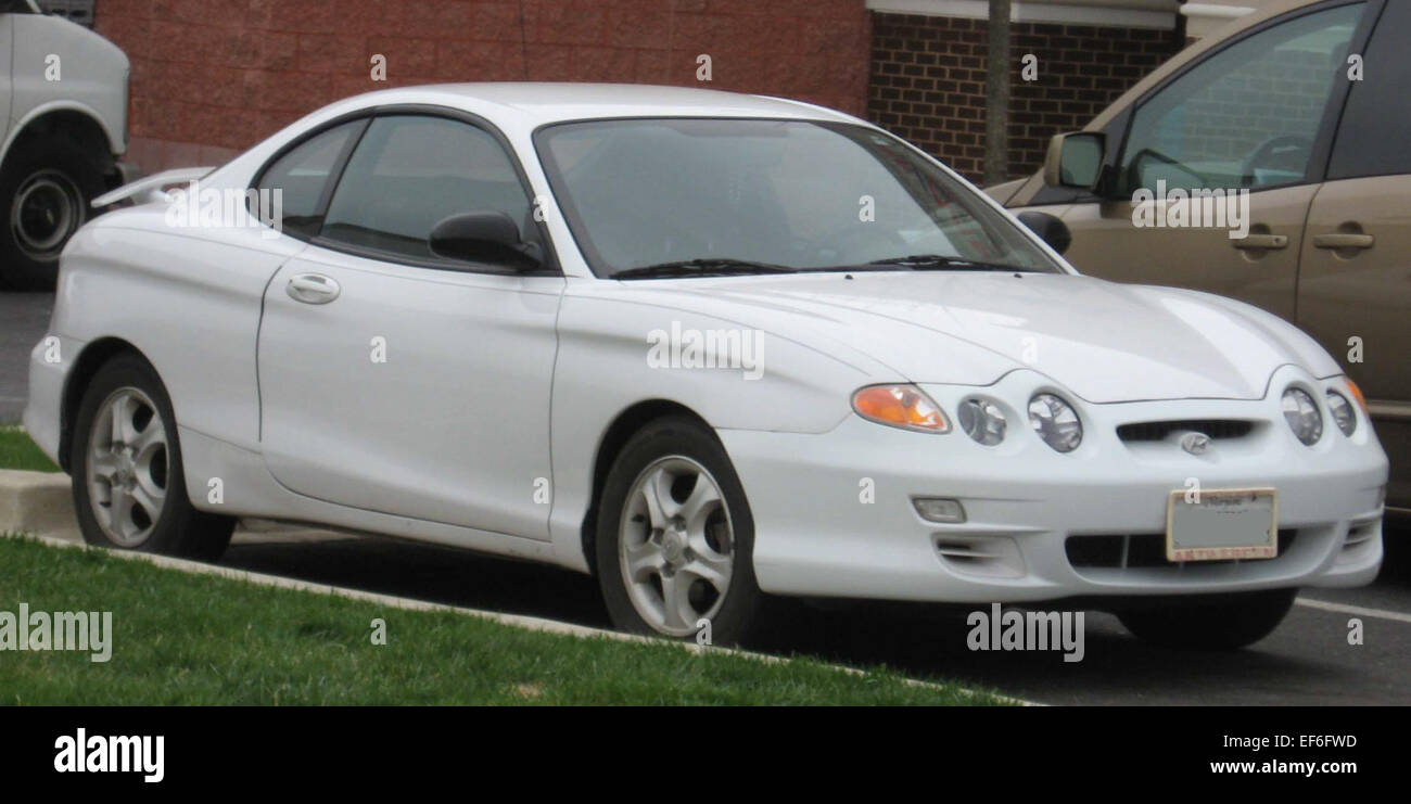 The second-generation Hyundai Tiburon, produced from 2003 to 2008, is a ...
