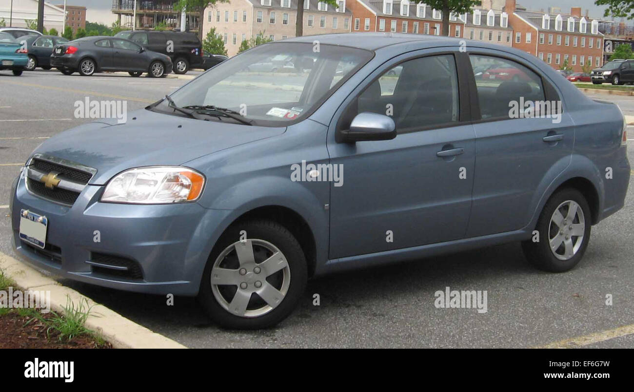 Chevrolet aveo hi-res stock photography and images - Alamy