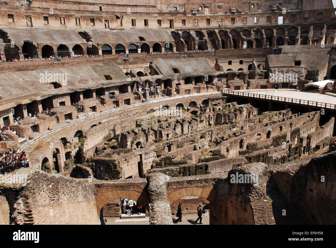 Ancient roman Colosseum in Rome, Italy Stock Photo - Alamy