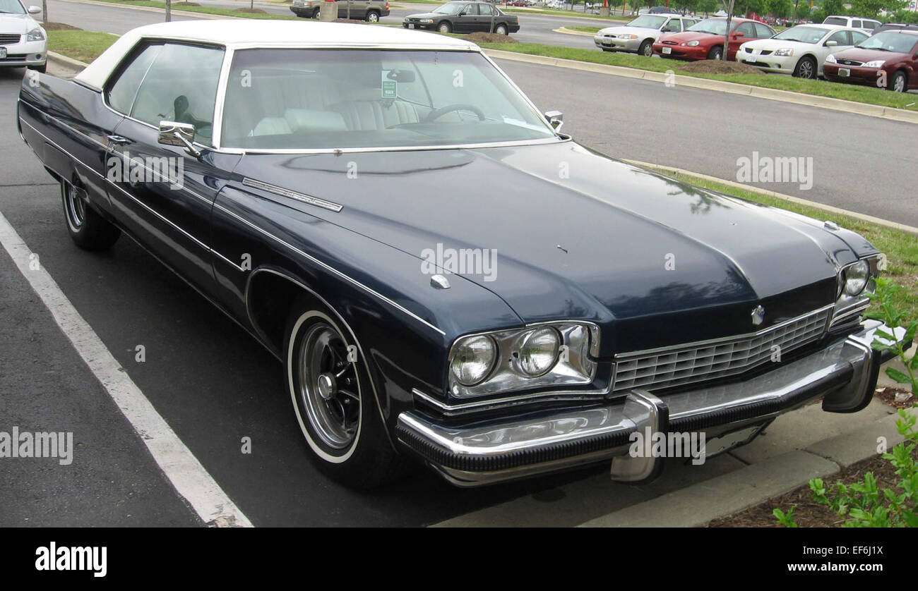 Buick Electra coupe Stock Photo