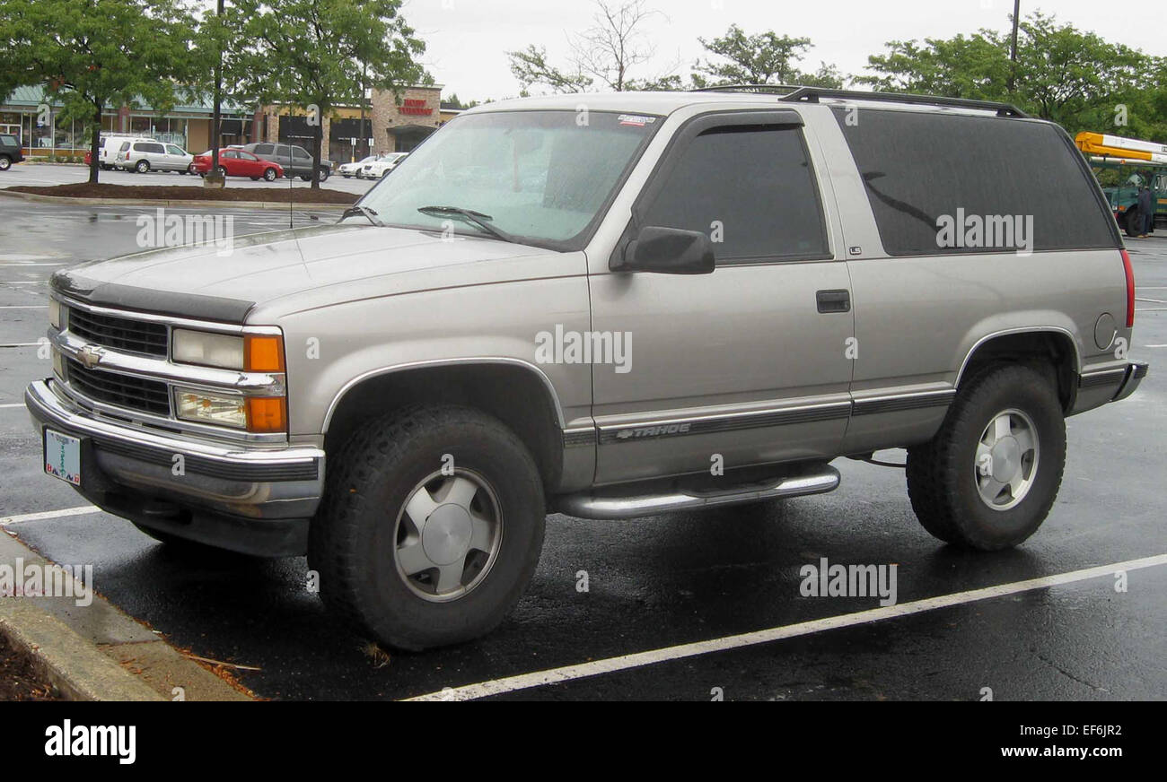 Chevrolet Tahoe Ls 2 Door Stock Photo 78207782 Alamy