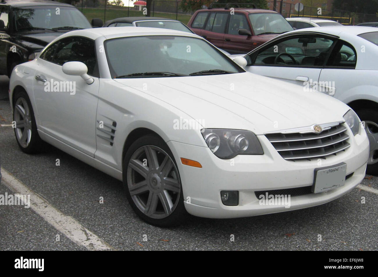 Chrysler Crossfire hatch Stock Photo