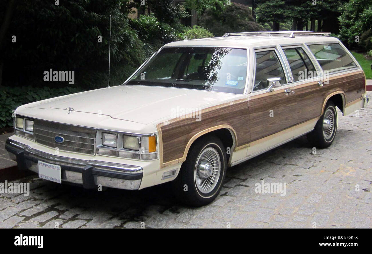 Ford LTD Country Squire    05 23 2012 front Stock Photo
