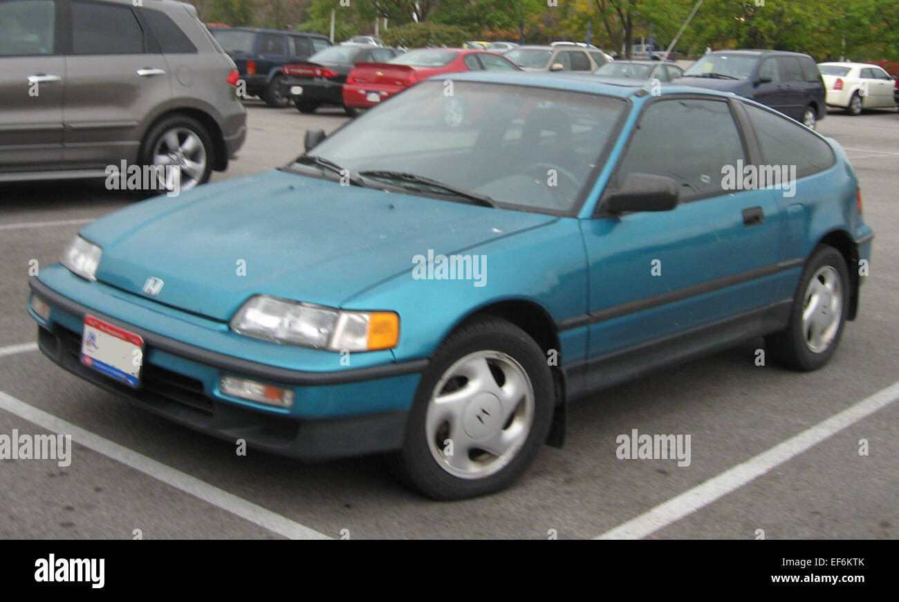 Honda Crx Stock Photo Alamy