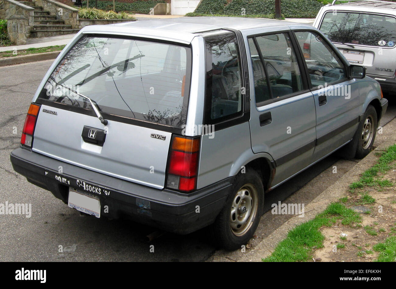 The Honda Civic Wagon Produced In The 1990s Is A Compact Vehicle 