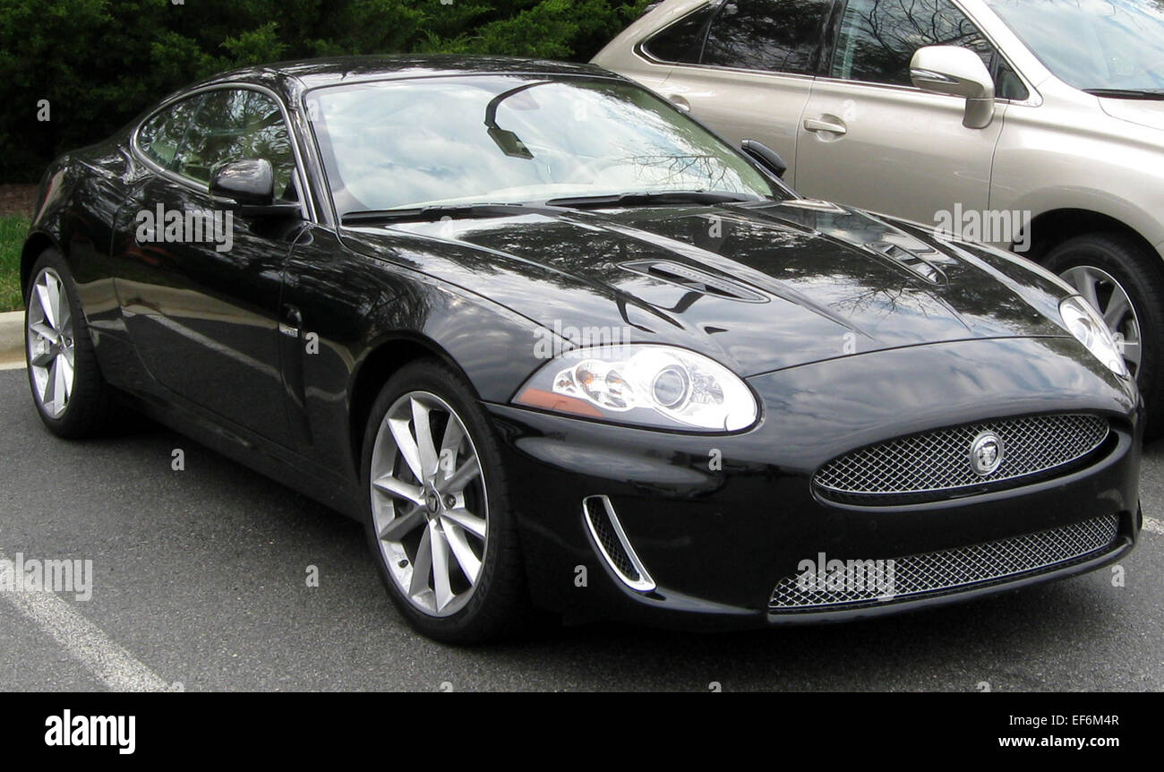 Jaguar XKR    04 08 2011 Stock Photo