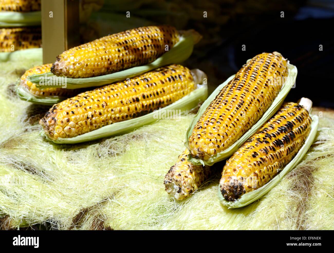 Cooked green corn hi-res stock photography and images - Alamy