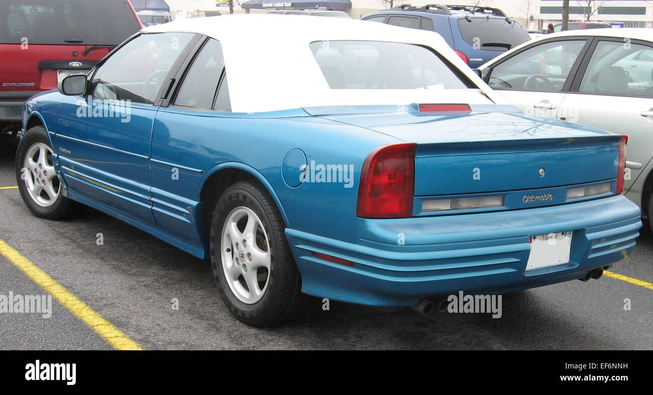 blue cutlass supreme