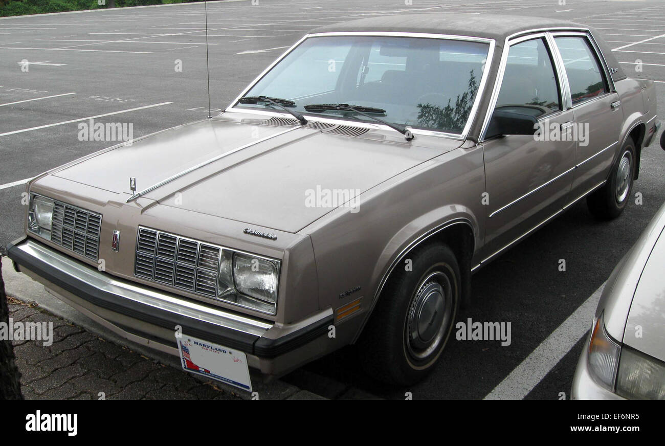 Oldsmobile Omega sedan 2    09 03 2010 Stock Photo