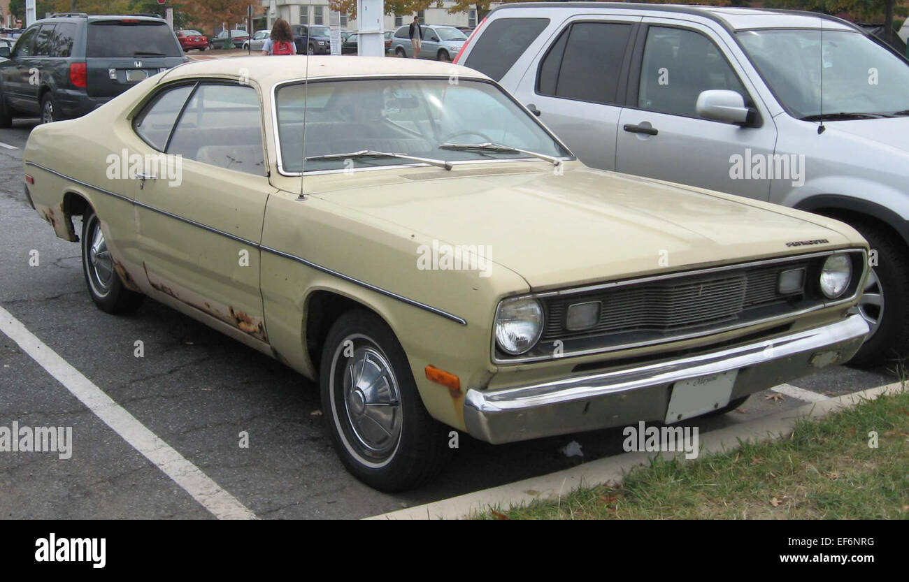 Plymouth Duster Stock Photo