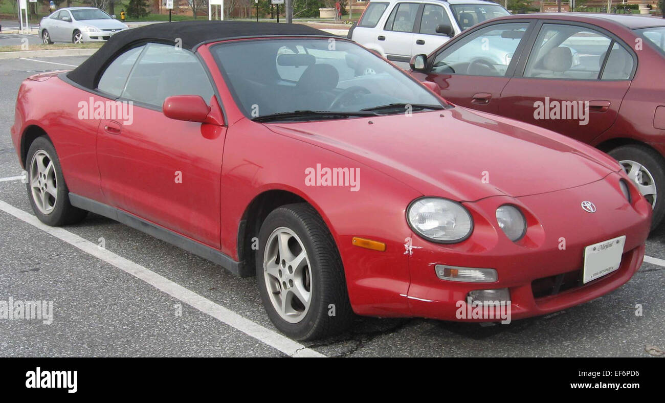 Toyota Celica T200 convertible Stock Photo - Alamy