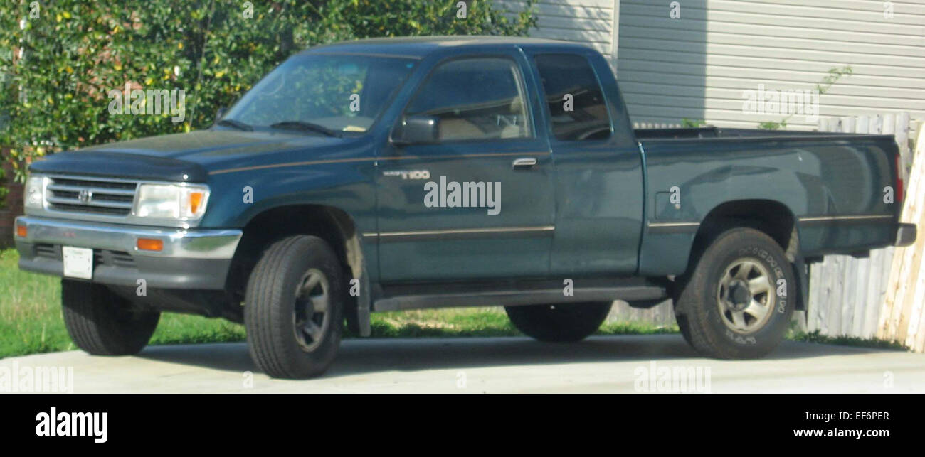 The Toyota T100 is a full-size pickup truck produced in the 1990s ...