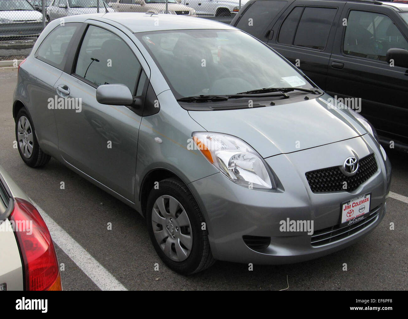 The 2007-2008 Toyota Yaris hatchback is a compact and fuel-efficient ...