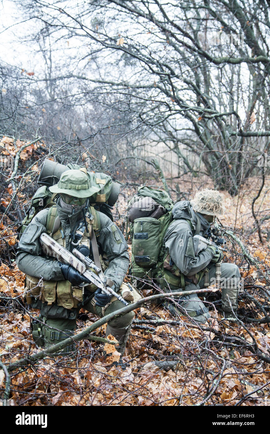 Group of jagdkommando soldiers Stock Photo - Alamy