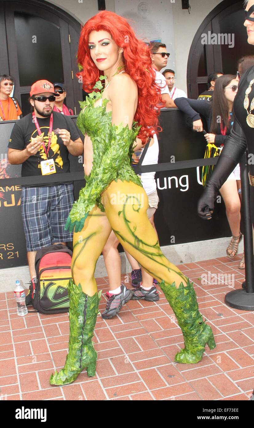 2014 Comic-Con International: San Diego - Celebrity Sightings  Featuring: Adrianne Curry Where: San Diego, California, United States When: 25 Jul 2014 Stock Photo