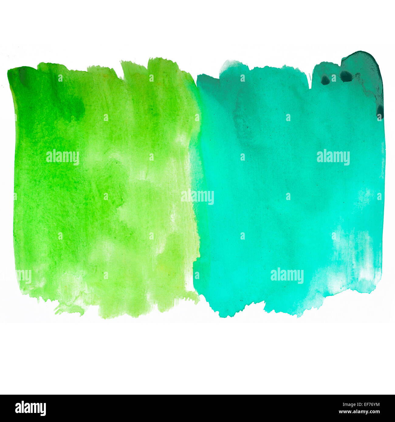 green and blue texture watercolor brush strokes, background for Stock ...